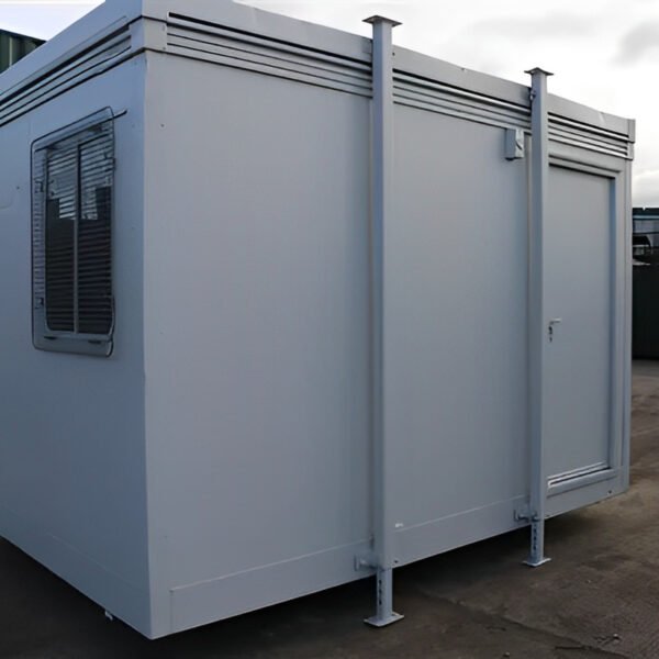 12Ft x 8Ft Steel Anti-Vandal Office Cabin