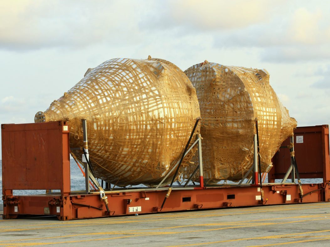 40-Flat-Rack-Container.jpg 40ft x 8ft Used Shipping Container – Flat-Rack - Image 1