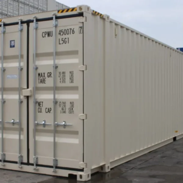 45′ New 1-Trip Container Storage