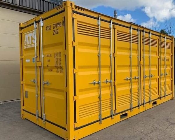 30ft x 8ft Shipping Container (One Trip) – Yellow