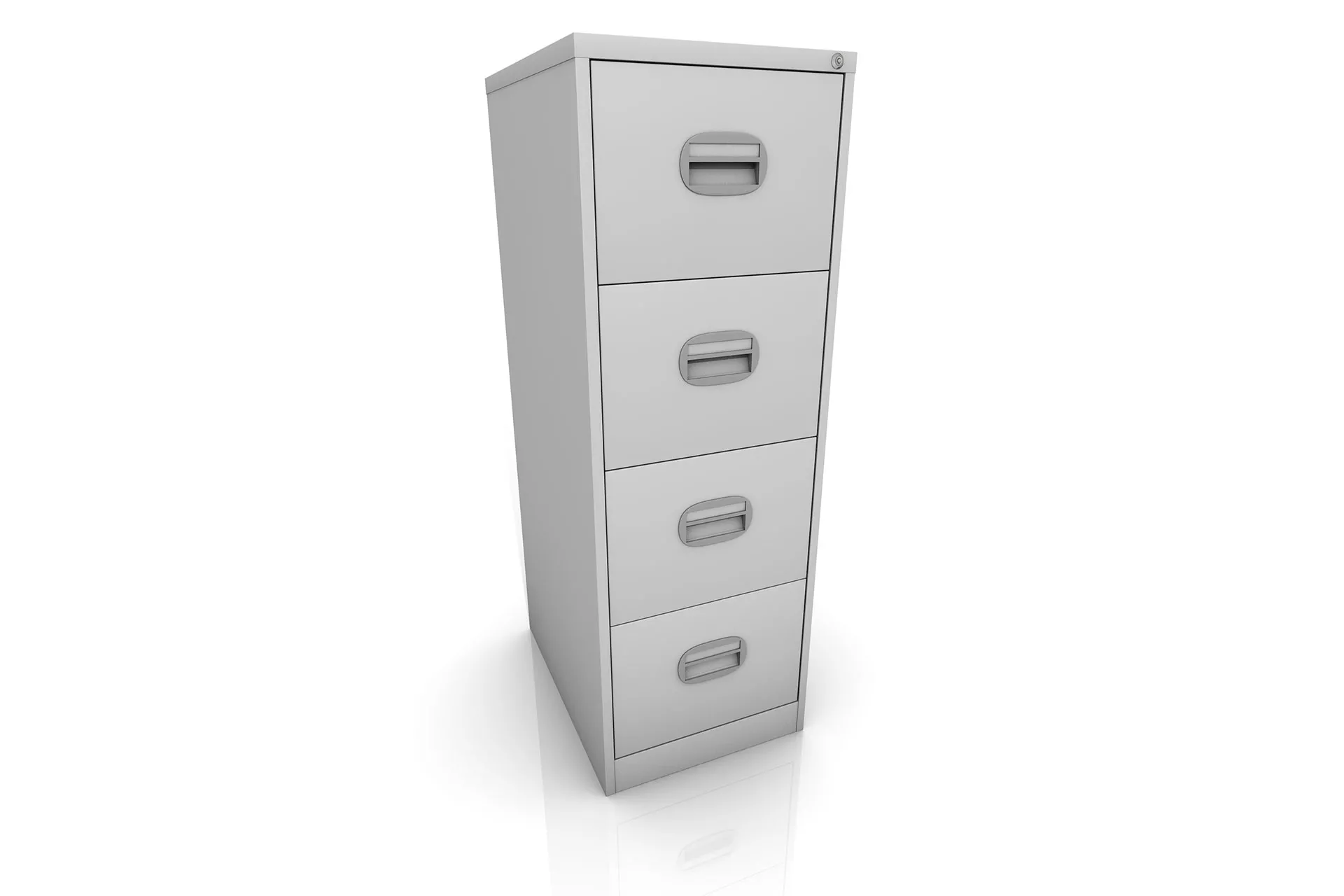 Site-Office-4-Drawer-Metal-Filing-Cabinet-1.webp Site Office 4 Drawer Metal Filing Cabinet - Image 1