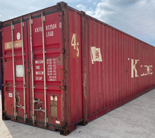 45′ High Cube Wind & Watertight Shipping Containers