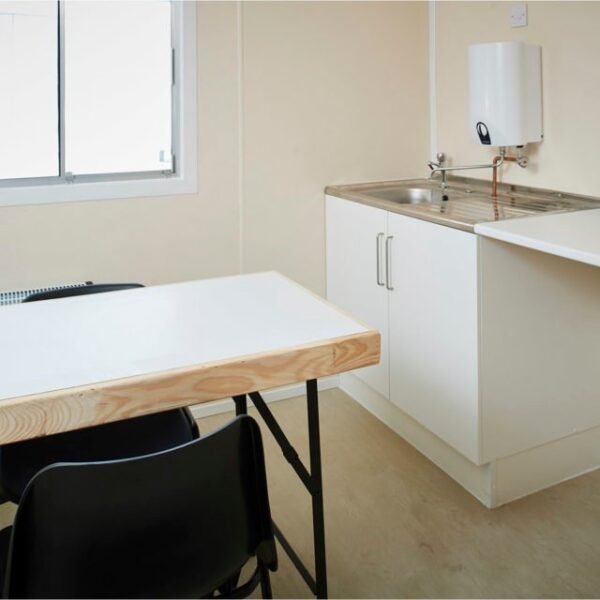 12Ft x 8Ft Steel Anti Vandal Canteen Cabin