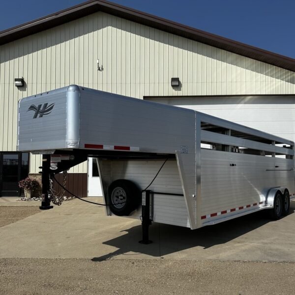New 2024 Hillsboro 24′ Livestock Trailer – Three Compartments