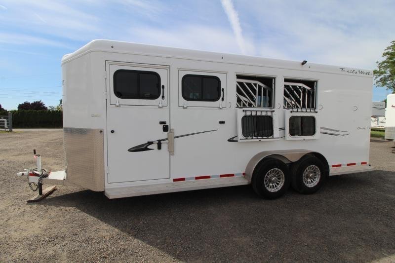 2019 Trails West Manufacturing Classic II 4 Horse Trailer - Image 2