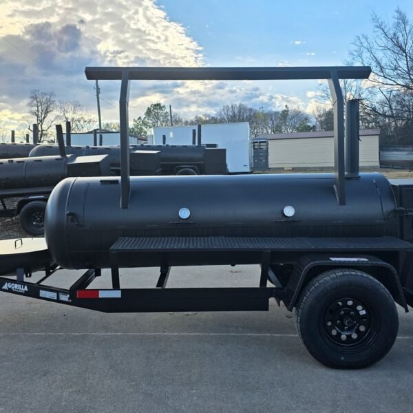 330 Charkettle Smoker Single Door with CounterWeight and Double Racks