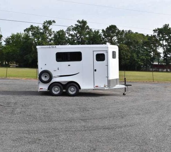 2019 Trailers USA 2HSLBPDLX 2 Horse Trailer