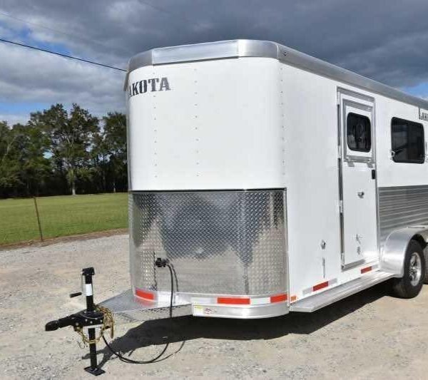 2018 Lakota 2HBPST 2 Horse Trailer