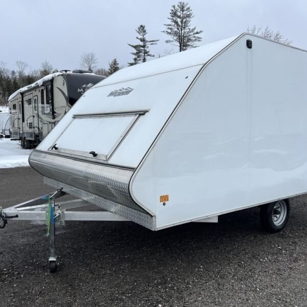 High Country Trailers 101×12 Aluminum 2-Place Hybrid w/Track Mats