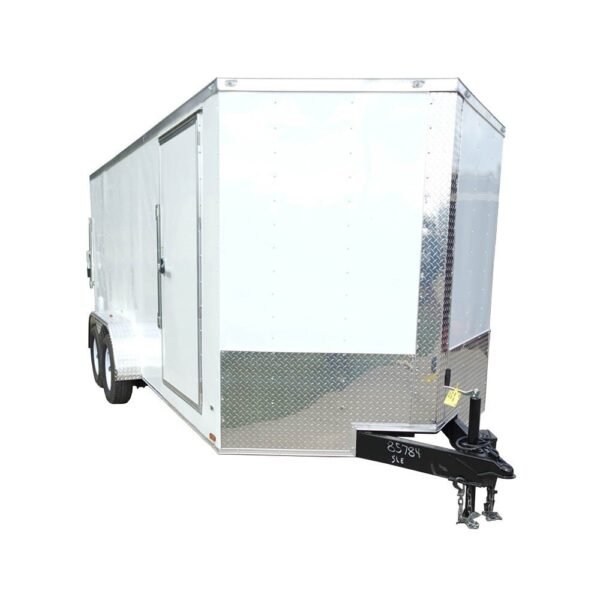 7×16 Enclosed Trailer with Electrical Package (2) 3500lb Axles