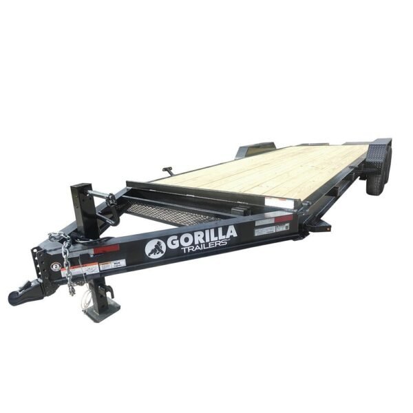 7×22 Equipment Trailer Dovetail Mini King Kong Ramps