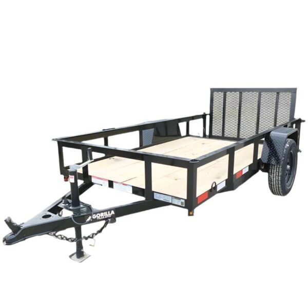 5×10 Utility Trailer Powder Coated Dovetail 3500lb Axle