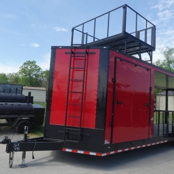 8.5′ X 30′ Hybrid Enclosed and Equipment Hauler