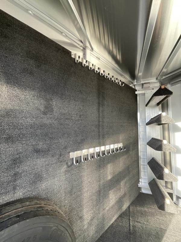NEW 2024 Elite Trailers 5 Horse Stock Combo BP Horse Trailer - Image 26