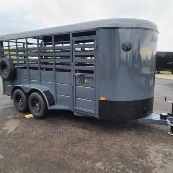 2023 BCI Stock Trailer 6’X16′ Eco Series Bumper Pull