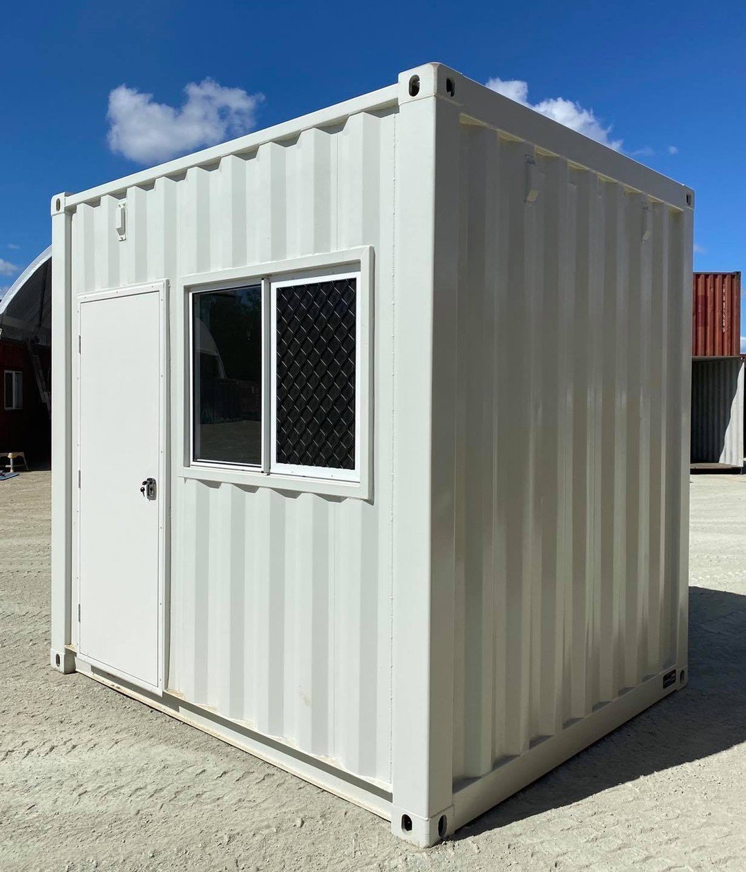 premiershippingcontainers_1600729416_2403415004786665284_4553681639.jpg 10 ft Office Container with AC - Image 1