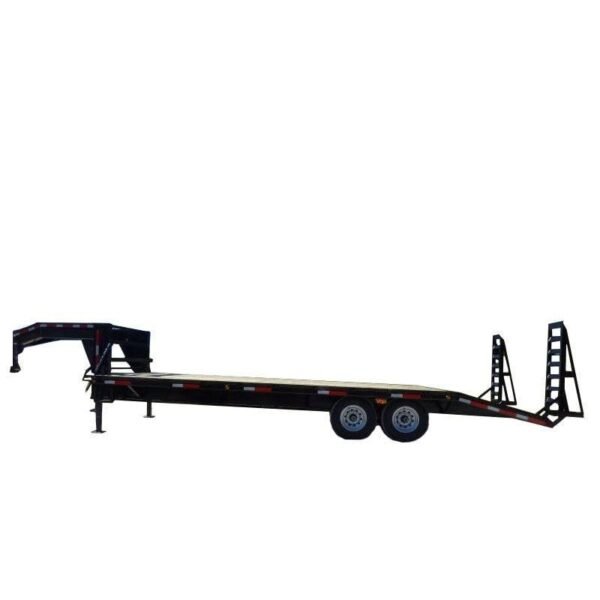 Equipment Trailer 8.5′ x 25′ – Gooseneck Flatbed Car Hauler