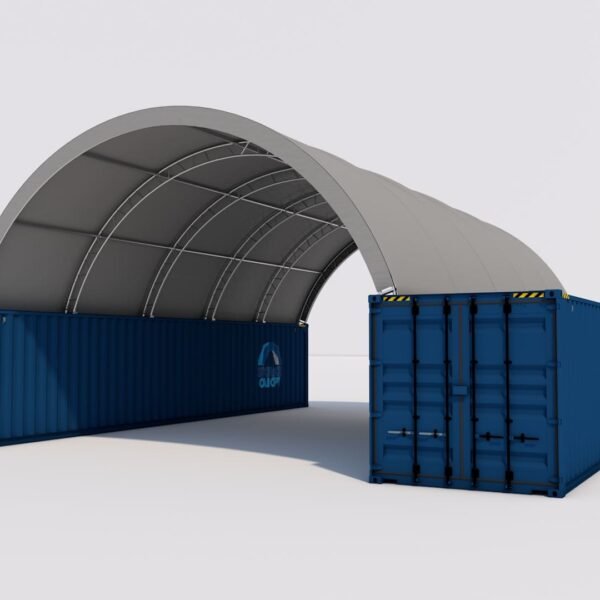 Shipping Container Sheds <br> 26W-40L- 10H (ft)<br> Double Truss