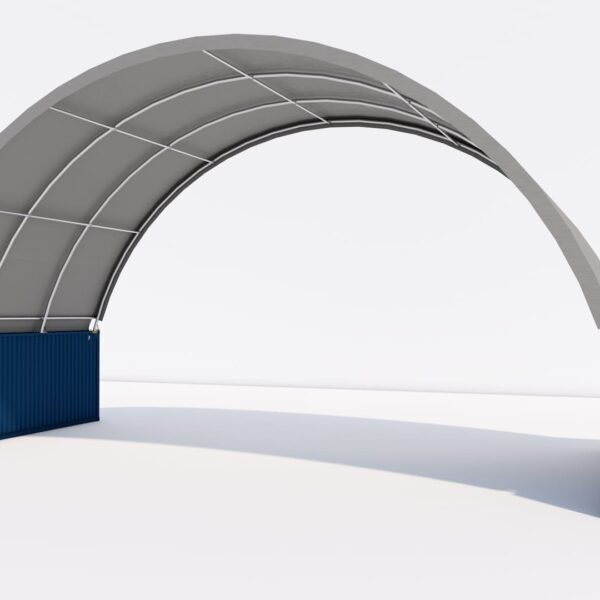 Shipping Container Canopy<br> 40W-20L-15H (ft)