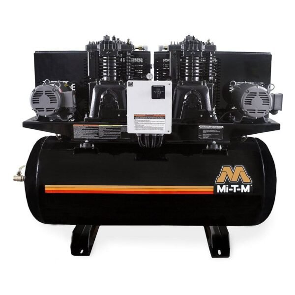 MI-T-M ACD-23175-120H 120-Gallon 7.5 HP 230V Air Compressor