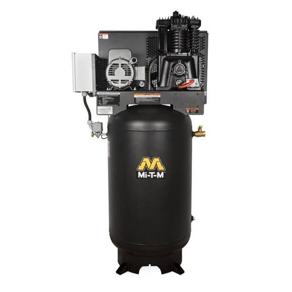 MI-T-M ACS-20305-80V 80-Gallon 5 HP 200V Air Compressor