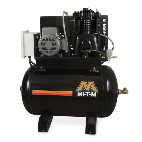 MI-T-M ACS-20375-80HM 80-Gallon 7.5 HP 200V Air Compressor