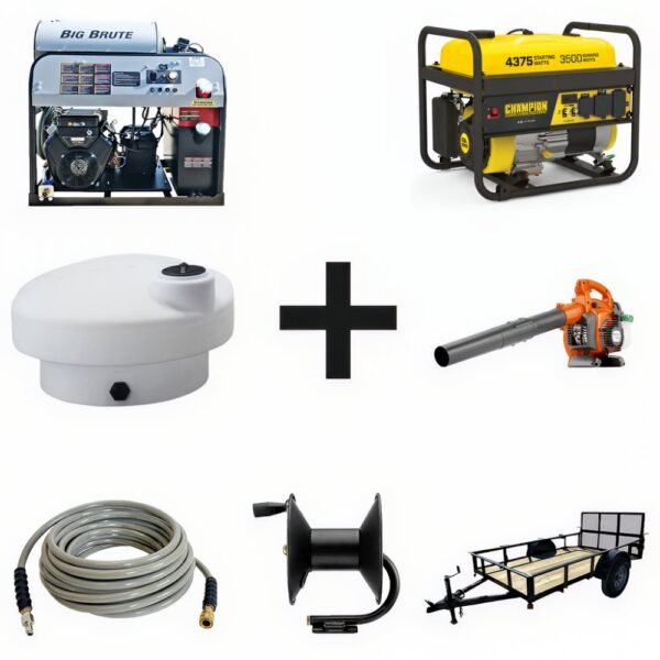 Simpson BB65105 Hot Water Pressure Washer Professional Utility Package Deal