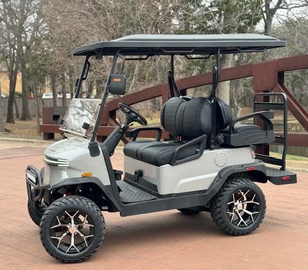 2026 Denago EV Nomad XL 4 Passenger Lifted Lithium-Ion Golf Carts for Sale
