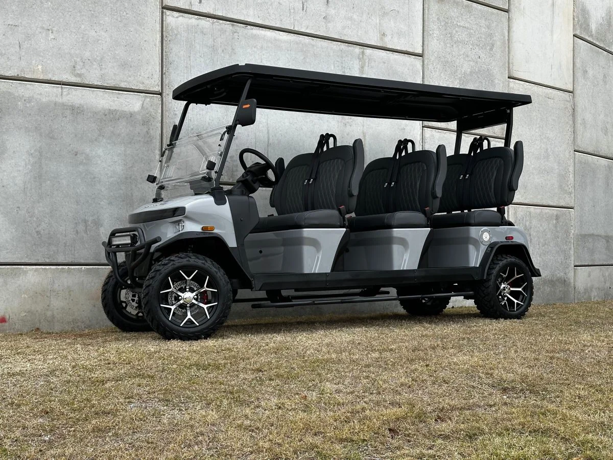 2026-Denago-EV-Rover-XXL-Lifted-Lithium-Ion-6-Passenger-Golf-Carts-for-Sale-1.webp 2026 Denago EV Rover XXL Lifted Lithium-Ion 6 Passenger Golf Carts for Sale - Image 1